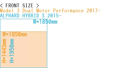 #Model 3 Dual Motor Performance 2017- + ALPHARD HYBRID S 2015-